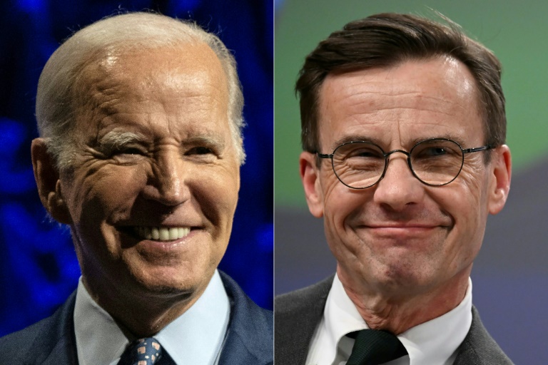  Biden discusses Sweden’s stalled NATO bid with PM