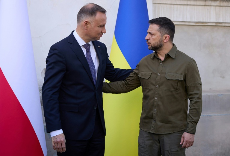  ‘Stronger together’: Polish leader visits Ukraine ahead of NATO summit