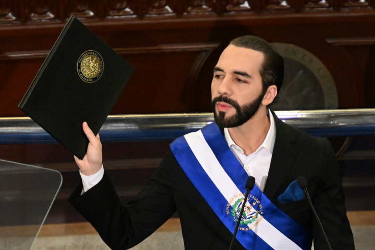  Party of El Salvador leader backs his quest for re-election