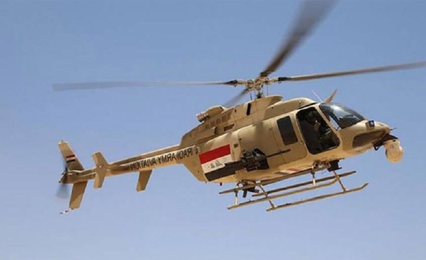  Iraqi air forces destroy ISIS hideouts in Hamrin Mountains