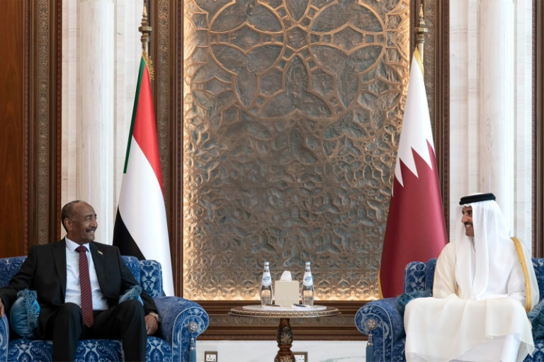  War-torn Sudan’s army chief meets Qatar ruler in diplomatic push