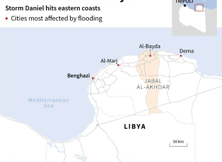  At least 2,300 dead in ‘epic’ Libya floods, thousands more missing