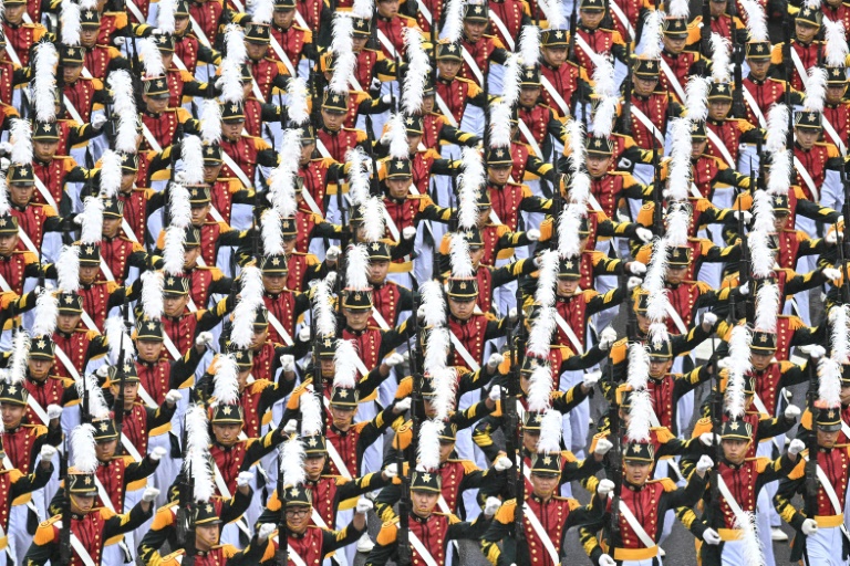  South Korea stages first military parade in a decade