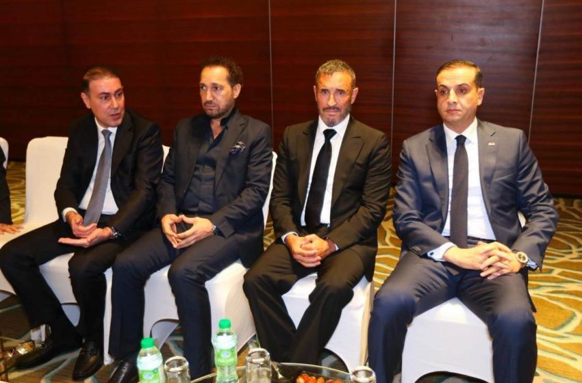  Kadhim Al Sahir, Hussam Al Rassam, Naseer Shamma attend service for Karim Al-Iraqi