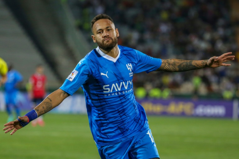  Neymar scores first Al Hilal goal in Asian Champions League win