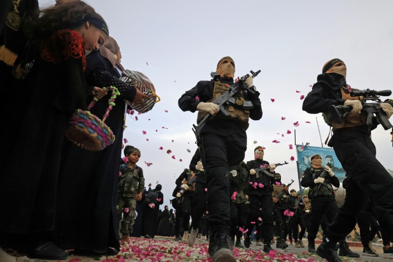  Rockets, drones on display at Islamic Jihad parade in Gaza