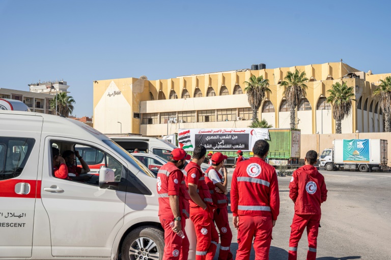  Aid for Gaza stuck in Egypt with Rafah crossing closed