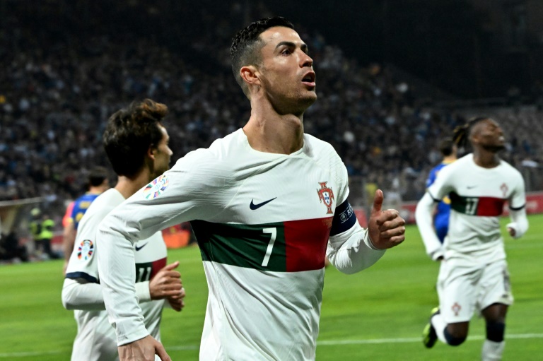  Ronaldo hits two as Portugal thrash Bosnia and Herzegovina