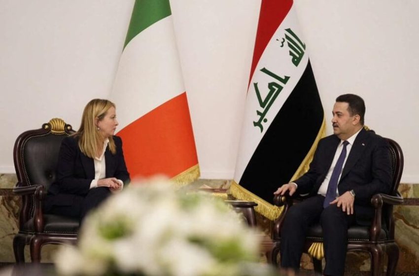  Iraqi, Italian PMs discuss regional and international developments