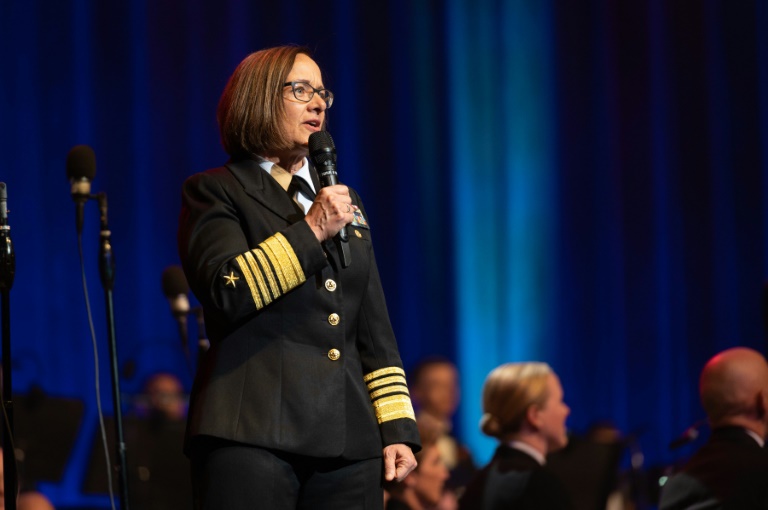  Lisa Franchetti becomes first woman to lead US Navy