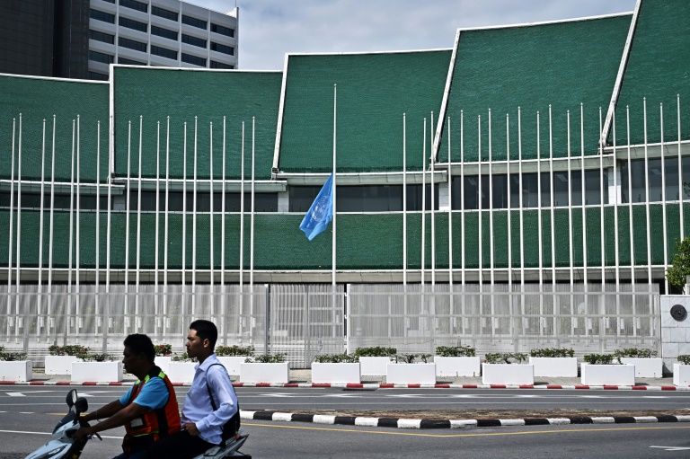  UN flags at half-mast for staff killed in Gaza