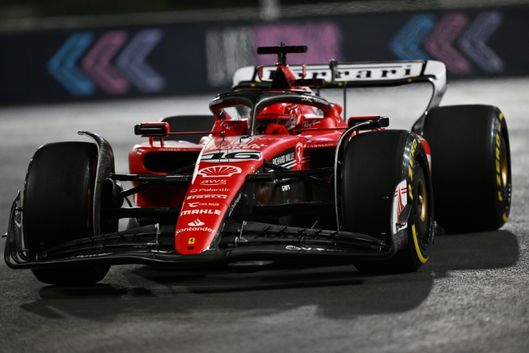  Leclerc takes pole position for Las Vegas Grand Prix