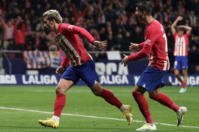  Griezmann nods Atletico above Barca with Mallorca win