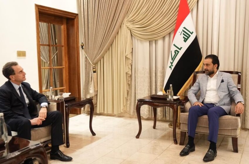  Iraq, France discuss developments in Gaza