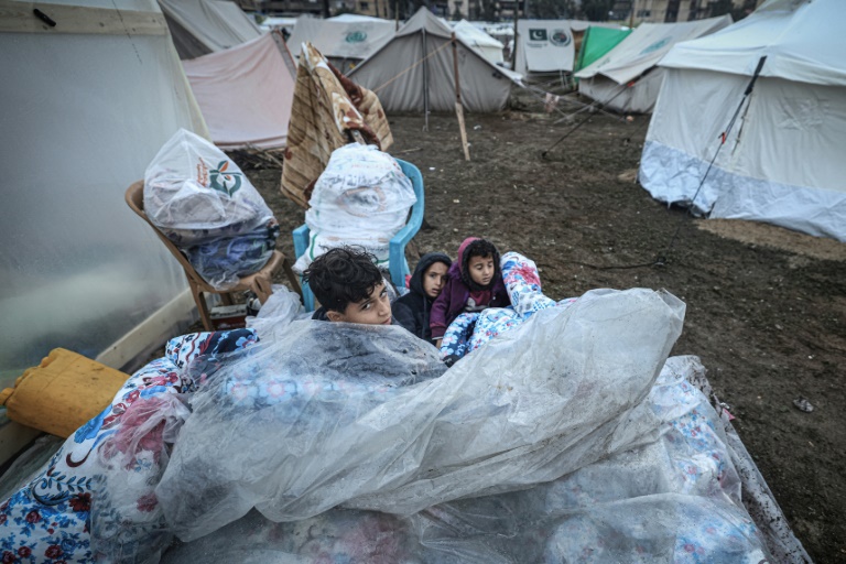  Winter rain compounds suffering of displaced Gazans