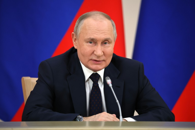  Newly confident Putin faces the press and Russian people