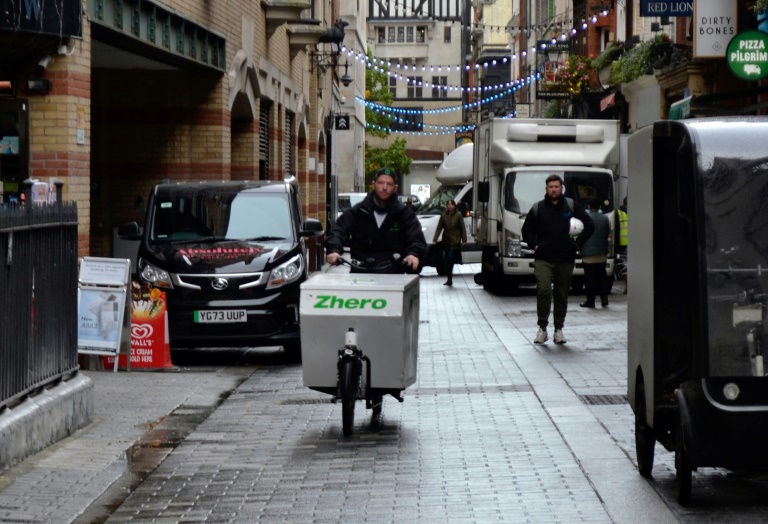  On yer bike: London firms turn to cargo bikes