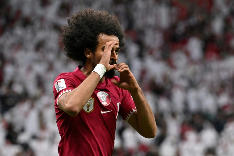  Afif helps Qatar exorcise World Cup demons at Asian Cup