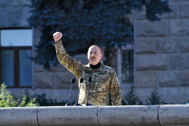  Azerbaijan president poised for re-election after Karabakh win