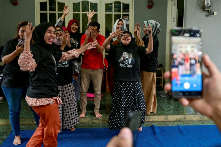  Indonesia candidates battle for Gen-Z votes on social media