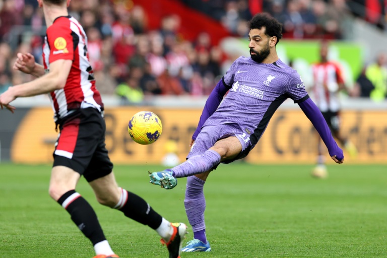  Salah scores on return as leaders Liverpool rout Brentford