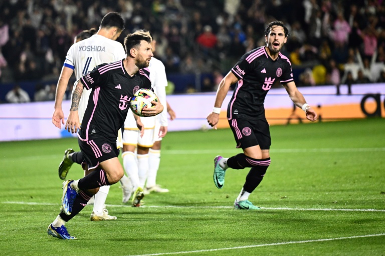  Messi grabs late leveller for Miami at Galaxy