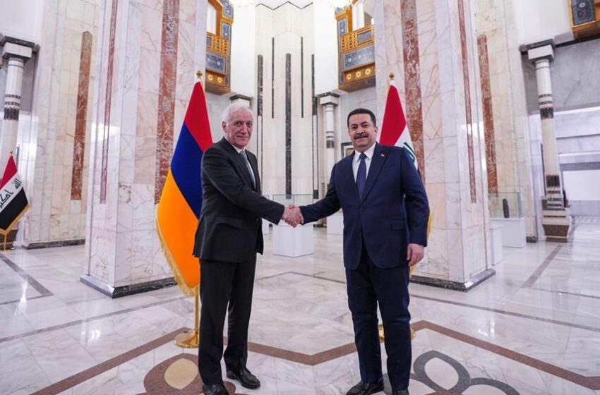  Iraqi PM, Armenian President discuss investment opportunities in Iraq