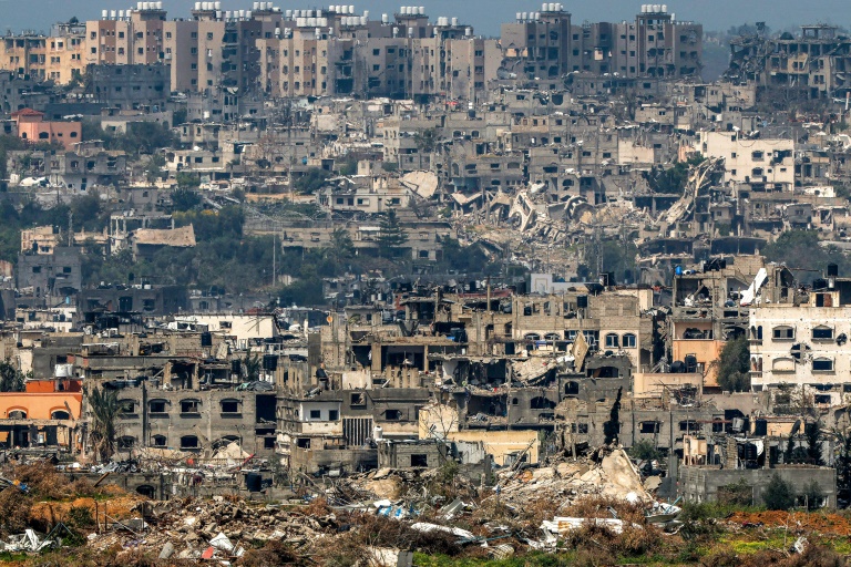  ‘Destroyed’: Gaza family erects shelter on home’s ruins