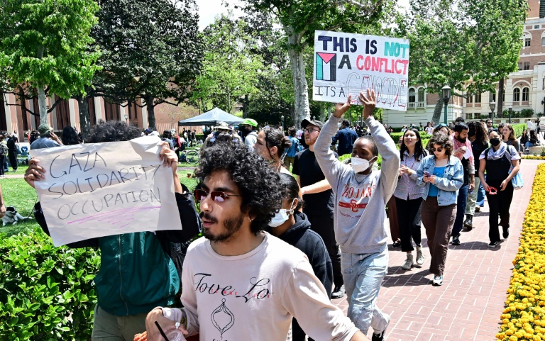  More than 100 arrested at US university pro-Palestinian protests