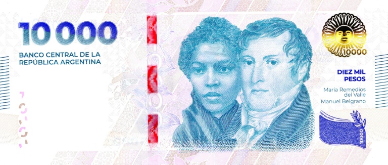  Argentina introduces 10,000-peso banknote