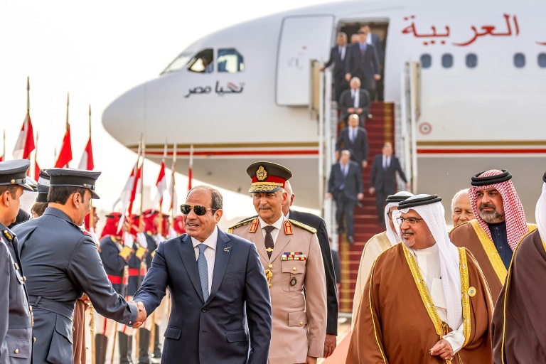  Arab leaders head to Bahrain for Gaza-focused summit