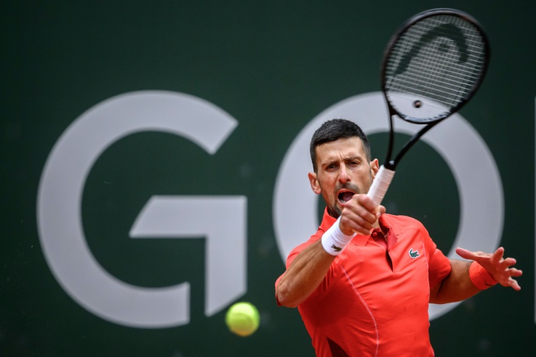  Djokovic celebrates 37th birthday with 1,100th win