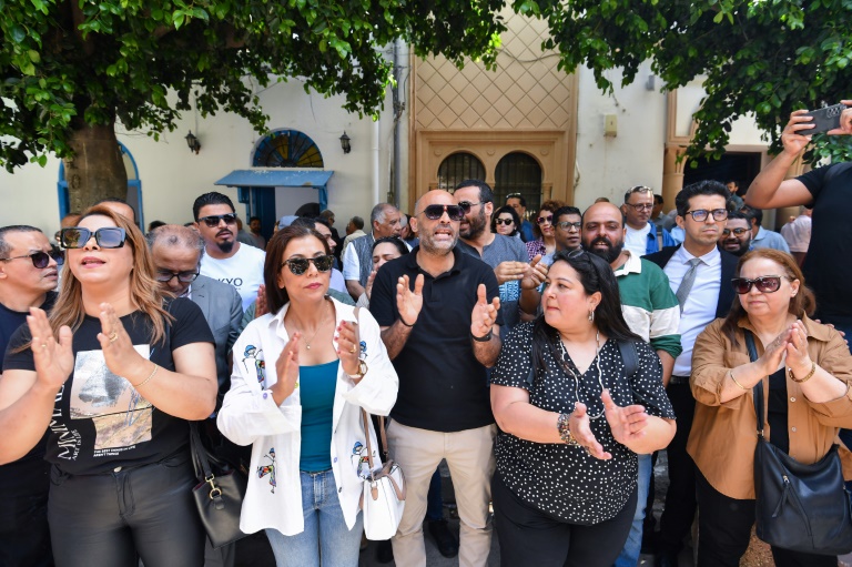  Tunisian pundits handed one-year prison sentences