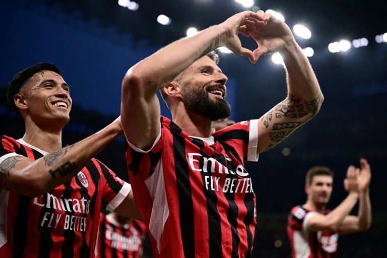  Giroud bids farewell to Milan, Juve end season with Monza win