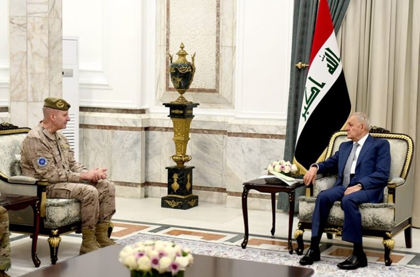  Iraqi President emphasizes strategic alliance’s value with NATO