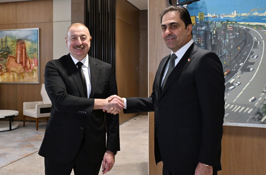  Iraqi Parliament Speaker visits Baku to meet Azerbaijan President