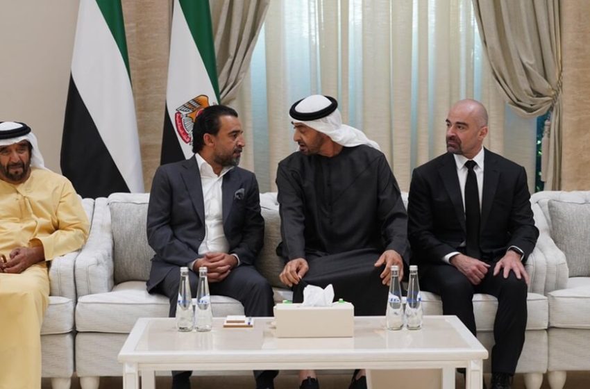  Al-Halbousi offers condolences to UAE President for death of Sheikh Tahnoun Al Nahyan