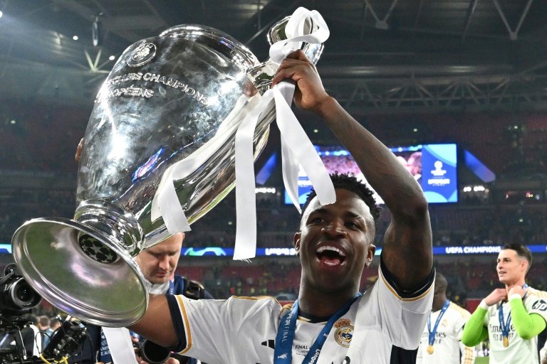  Vinicius Jr named Champions League player of the season