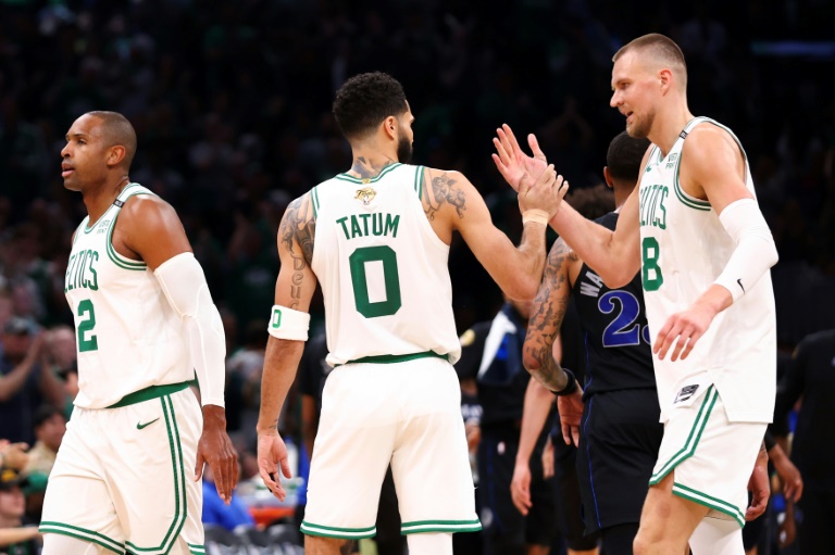  Celtics overpower Mavericks 107-89 in game one of the NBA Finals