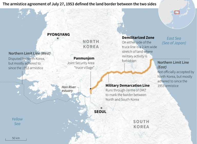  S. Korea fires warning shots after N. Korea soldiers briefly cross border