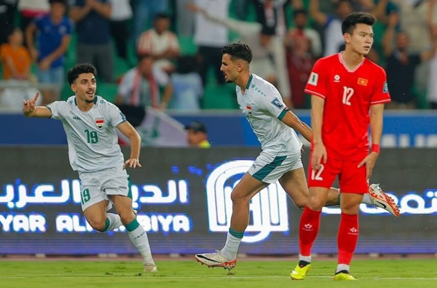  Iraq beats Vietnam 3-1 in 2026 World Cup qualifiers