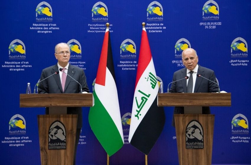  Iraqi FM affirms Baghdad’s continued support for the Palestinian cause