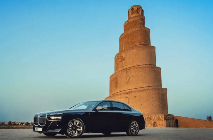  BMW hosts photo shoot at Iraq’s UNESCO site Samarra