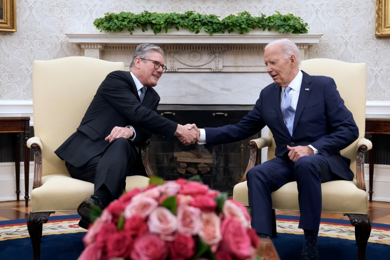  Biden, Starmer to discuss long-range arms for Ukraine