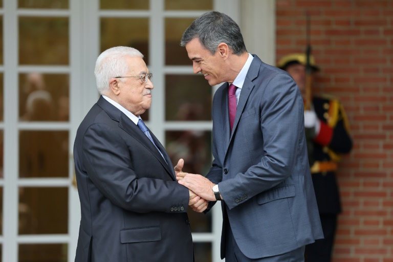  Spanish PM, Palestinian leader urge Mideast de-escalation