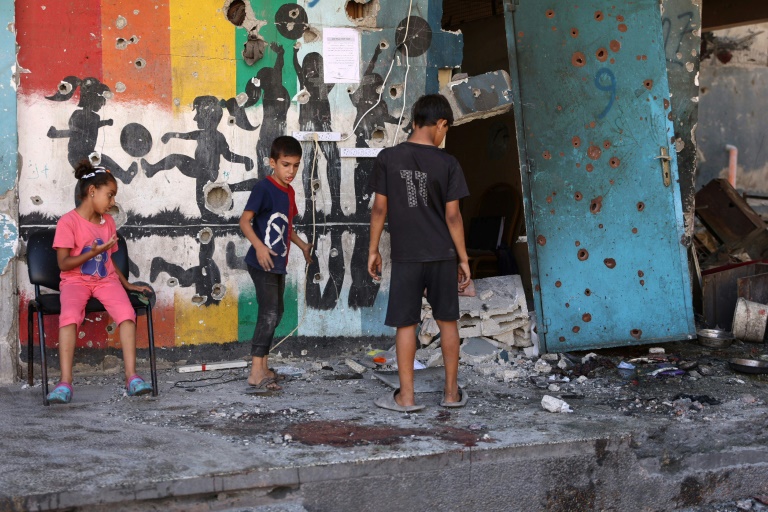  Gaza rescuers say Israeli strike on school-turned-shelter kills 21